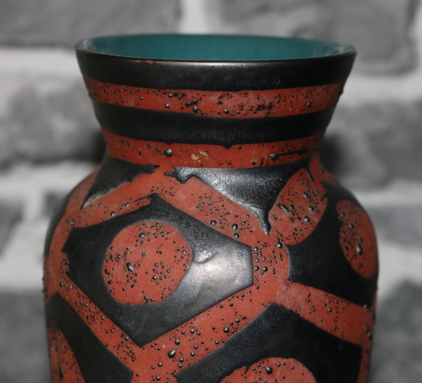 Carstens Vase / 663-18 / Ankara / Scholtis / 19 / WGP West German Pottery / Keramik Design